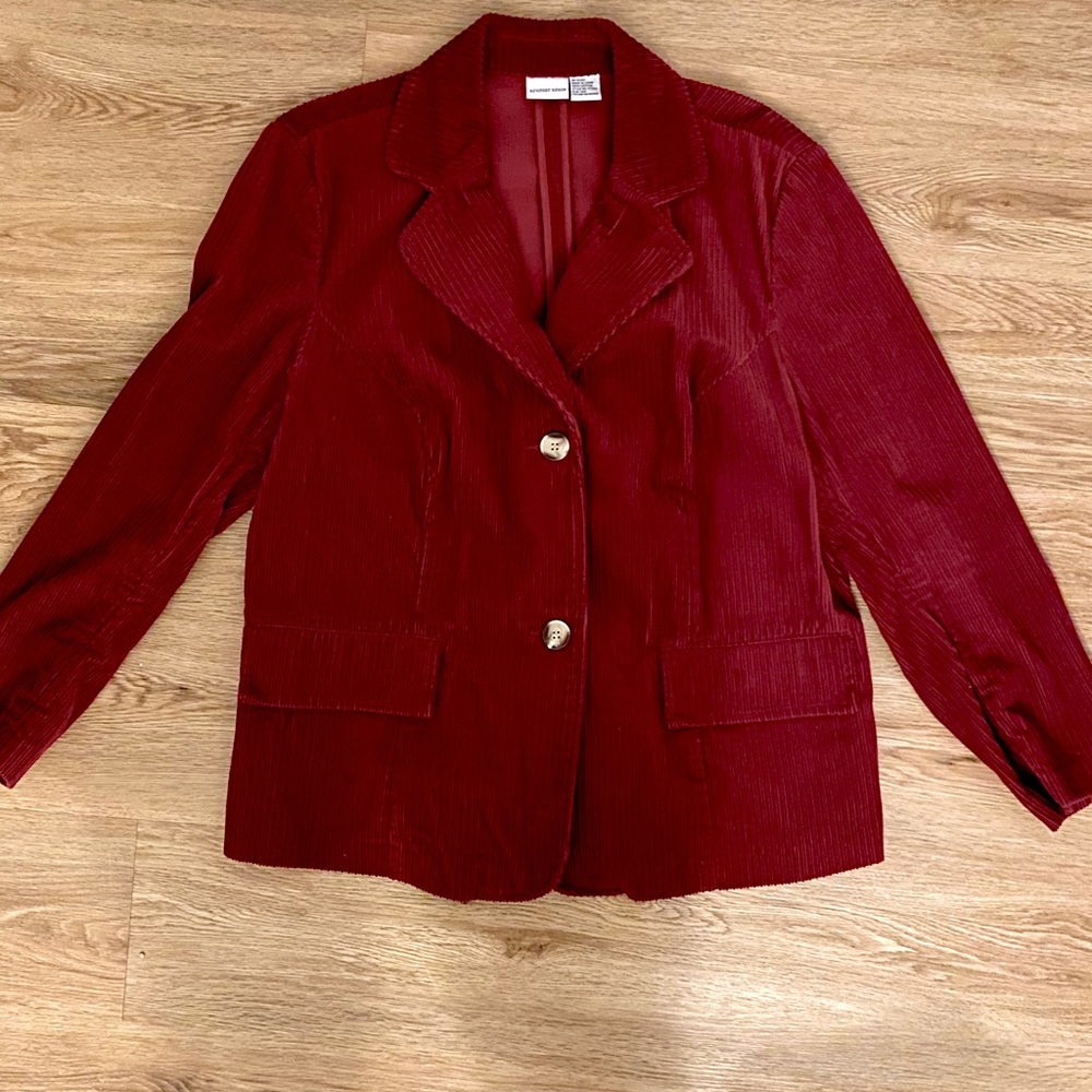 Courdaroy blazer